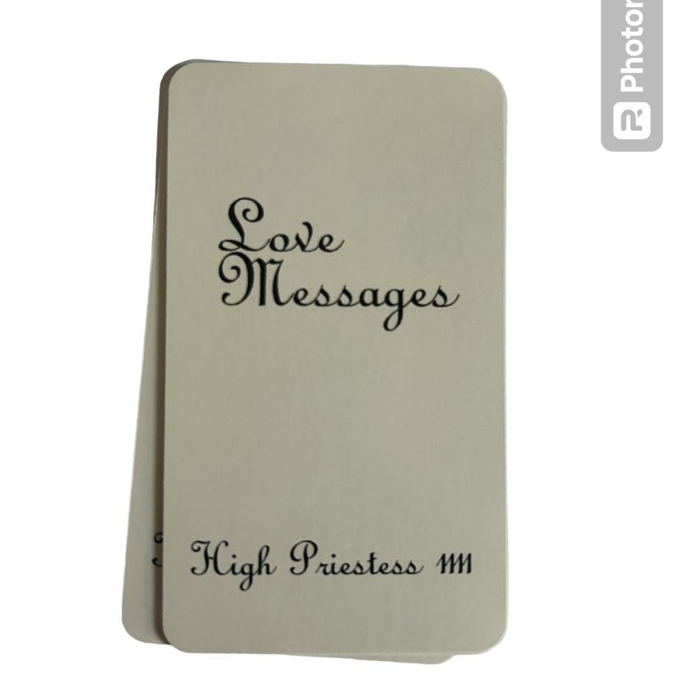 Love messages tarot cards oracle cards
